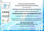 International Flag Art Exhibition 2012 International Flag Art Exhibition 2012