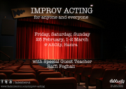 IMPROV ACTING WORKSHOP with Raffi Feghali at AltCity, Hamra IMPROV ACTING WORKSHOP with Raffi Feghali at AltCity, Hamra