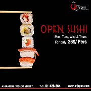 Open Sushi at Ô Japon Open Sushi at Ô Japon