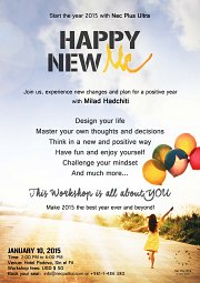 HAPPY NEW ME WORKSHOP HAPPY NEW ME WORKSHOP