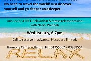 FREE Relaxation & Stress release session FREE Relaxation & Stress release session
