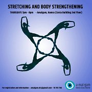 STRETCHING AND BODY STRENGTHENING STRETCHING AND BODY STRENGTHENING