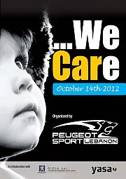 "WE CARE" event by Peugeot Sport Lebanon "WE CARE" event by Peugeot Sport Lebanon