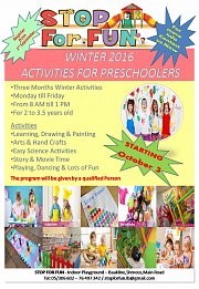 Winter Activities for Preschoolers Winter Activities for Preschoolers