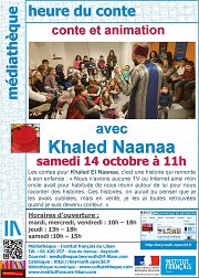 Heure du Conte avec Khaled el Naanaa Heure du Conte avec Khaled el Naanaa