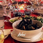 Moules et Frites at Kalani's Restaurant Moules et Frites at Kalani's Restaurant