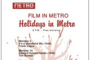 Holidays in Metro: A Cinema - Theater Experience Holidays in Metro: A Cinema - Theater Experience