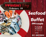 Valentine's Seafood Buffet Valentine's Seafood Buffet