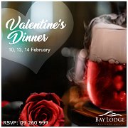 Valentine's Dinner at Bay Lodge Boutique Hotel Valentine's Dinner at Bay Lodge Boutique Hotel