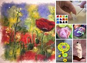 Needle Felting Session at glamour spirit Needle Felting Session at glamour spirit