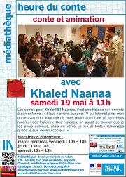 Heure du Conte Avec Khaled el Naanaa Heure du Conte Avec Khaled el Naanaa