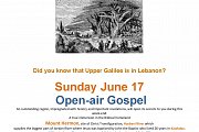 Did You Know That Upper Galilee is in Lebanon? Did You Know That Upper Galilee is in Lebanon?