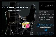 80's Vs. 90's Alternative Rock Night 80's Vs. 90's Alternative Rock Night