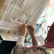 Weaving at Alwan Salma Weaving at Alwan Salma