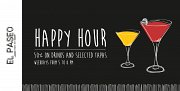 Happy Hour at El Paseo ! Happy Hour at El Paseo !