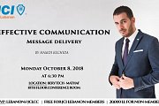 JCI Official Course: Effective Communication - Message Delivery JCI Official Course: Effective Communication - Message Delivery