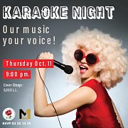 Karaoke Night at Em's Cuisine Karaoke Night at Em's Cuisine