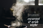 Escargot & Arak Night at L'atelier du Miel Escargot & Arak Night at L'atelier du Miel