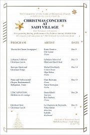 Christmas Concerts at Saifi village Christmas Concerts at Saifi village