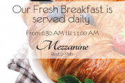 Let's Breakfast at Riviera Hotel! Let's Breakfast at Riviera Hotel!