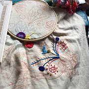 Embroidery at Alwan Salma Embroidery at Alwan Salma