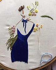 Embroidery at Alwan Salma Embroidery at Alwan Salma