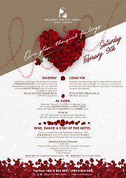 Valentine's Offers at Regency Palace Hotel Valentine's Offers at Regency Palace Hotel