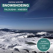 Snowshoeing Falougha - Jabal el Kneiseh Snowshoeing Falougha - Jabal el Kneiseh