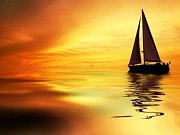Sunset Sailing For Two Sunset Sailing For Two