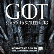 Game of Thrones Season 8 Screening at Aleph B Game of Thrones Season 8 Screening at Aleph B