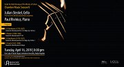 Chamber Music Season V | Julian Steckel, Cello & Paul Rivinius, Piano Chamber Music Season V | Julian Steckel, Cello & Paul Rivinius, Piano