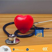 First Aid training - دورة مبادئ في الإسعافات الأوليّة First Aid training - دورة مبادئ في الإسعافات الأوليّة