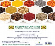 Brazilian Gastronomy Workshop Followed by Lunch Brazilian Gastronomy Workshop Followed by Lunch