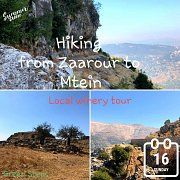 Spectacular Hiking from Zaarour to Mtein & winery visit with Green Steps Spectacular Hiking from Zaarour to Mtein & winery visit with Green Steps