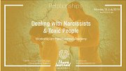 Dealing with Narcissists & Toxic People - Workshop at I Have Learned Academy Dealing with Narcissists & Toxic People - Workshop at I Have Learned Academy