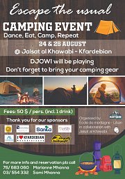 Escape the Usual (Camping Event) Escape the Usual (Camping Event)