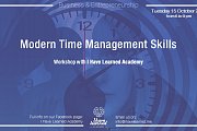Modern Time Management Skills Workshop - I Have Learned Academy Modern Time Management Skills Workshop - I Have Learned Academy