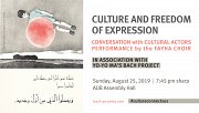 Culture and Freedom of Expression: Conversation and Performance Culture and Freedom of Expression: Conversation and Performance