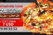 Pizza Is Always The Answer At The Smallville Hotel! Pizza Is Always The Answer At The Smallville Hotel!