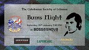 Burns Night 2020 at Bossa Nova Beirut - Scottish Event Burns Night 2020 at Bossa Nova Beirut - Scottish Event